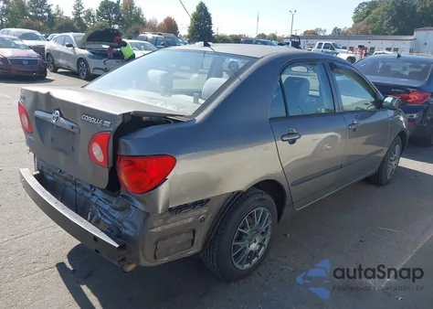 2004 Toyota Corolla Ce z USA, uszkodzony, nr VIN 1NXBR32E84Z279135